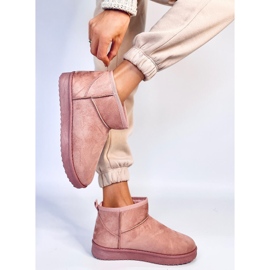 Botas de nieve cortas Emus Leav Rosa rosado 4