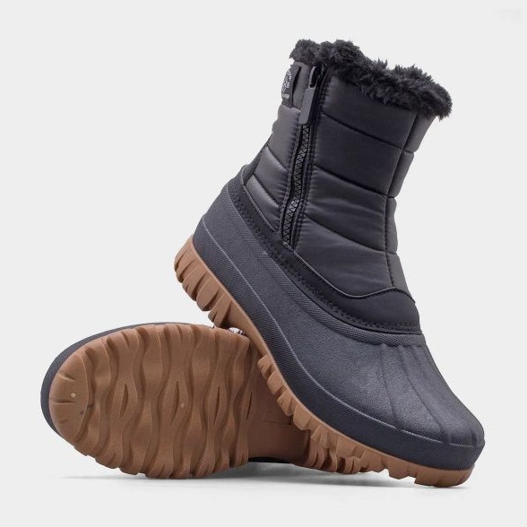 Lee Cooper LCJ-24-44-2866LB botas de nieve de invierno negro 1