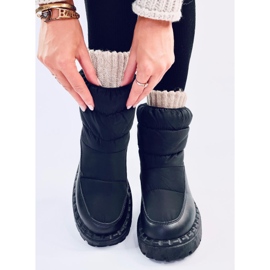 Botas de nieve de nailon negro Javier 2