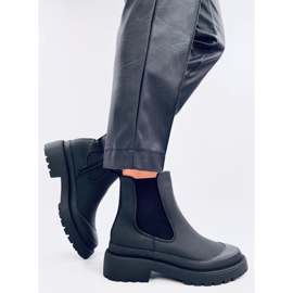 Botas Carey Jodhpur negras negro 1