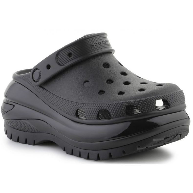 Zueco Crocs Mega Crush 207988-2DS 207988-001 negro 1