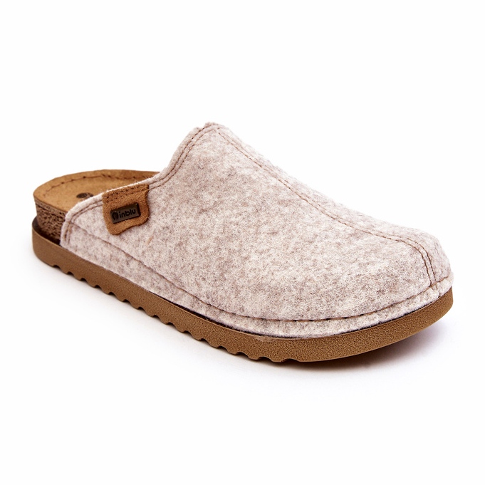 Zapatillas de Estar por casa Mujer Inblu DJ000010 Beige claro 2