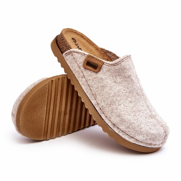 Zapatillas de Estar por casa Mujer Inblu DJ000010 Beige claro 3