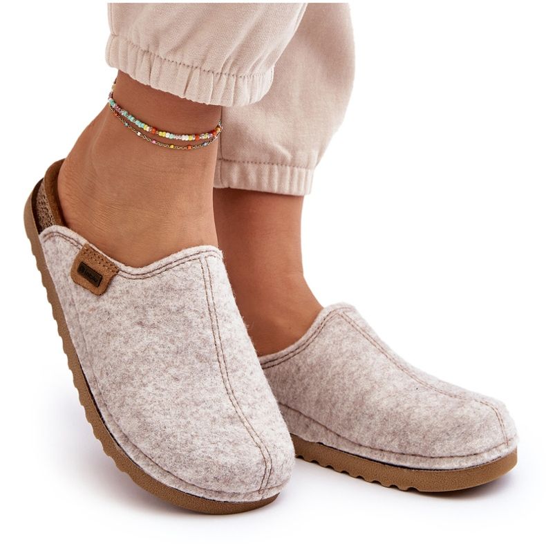 Zapatillas de Estar por casa Mujer Inblu DJ000010 Beige claro 4