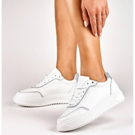 Calzado deportivo mujer, zapatillas blancas BL295W blanco 5
