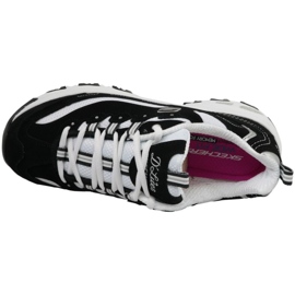 Zapatos Skechers D'Lites Biggest Fan 11930-BKW negro 3