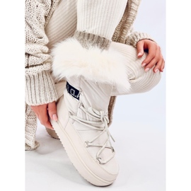 Kendals Botas de nieve de pelo beige 1