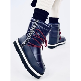 Botas de nieve mujer Archie Navy azul 2