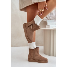 Botas de Nieve Mujer Big Star OO274A165 Beige 5