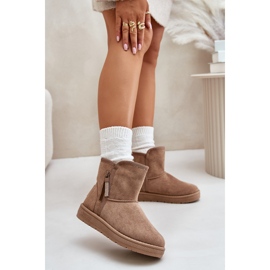 Botas de Nieve Mujer Big Star OO274A165 Beige 2