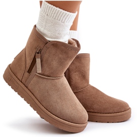 Botas de Nieve Mujer Big Star OO274A165 Beige 11
