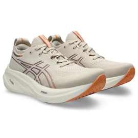 Zapatillas para correr Asics Gel Nimbus 26 1012B601250 beige 1