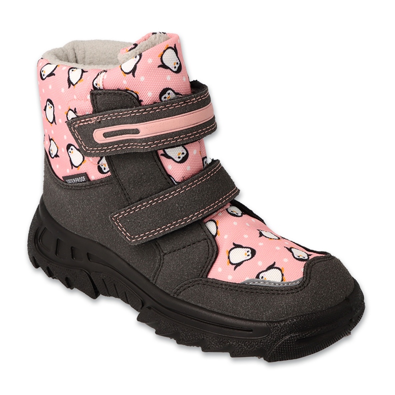 Zapatos trekking befado con membrana 615Y001 gris 1