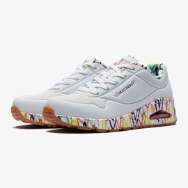 Zapatos Skechers X Jgoldcrown Uno Loving Love 155506-WHT blanco 1