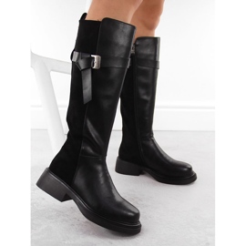 Botas de mujer Filippo DKZ6404 piel negra negro 3
