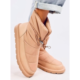 Botas de nieve con aislamiento para mujer Busted Khaki beige 3