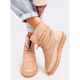 Botas de nieve con aislamiento para mujer Busted Khaki beige 2