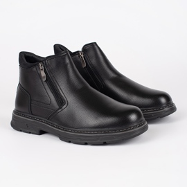 Botas aislantes de invierno negras para hombre. negro 1