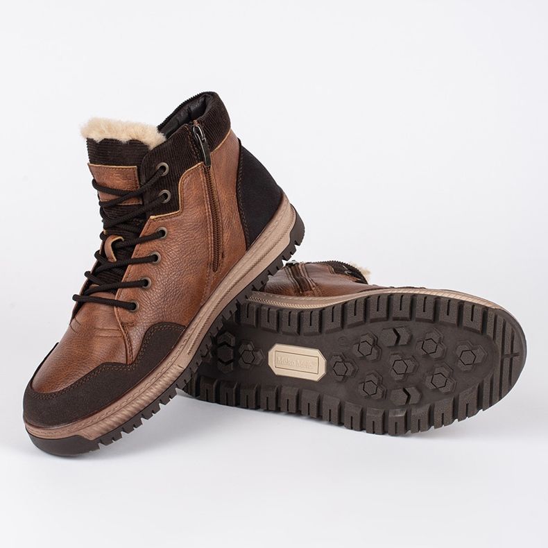 Botas altas de invierno con aislamiento para hombre. negro 2 Botas altas de invierno con aislamiento para hombre. negro 2