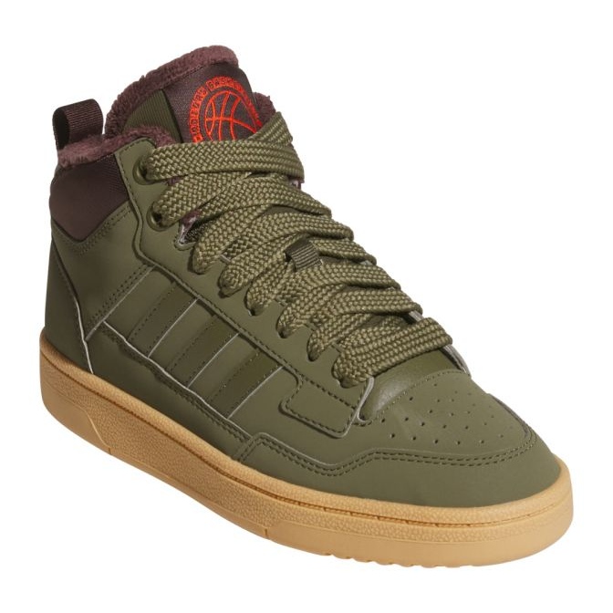 Zapatillas Adidas Rapid Court Mid Winterized JR2813 verde 1