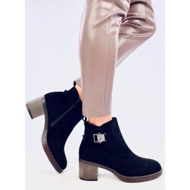 Botas clásicas de tacón Marsha Negro 2