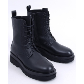 Botas de suela alta West Black negro 4