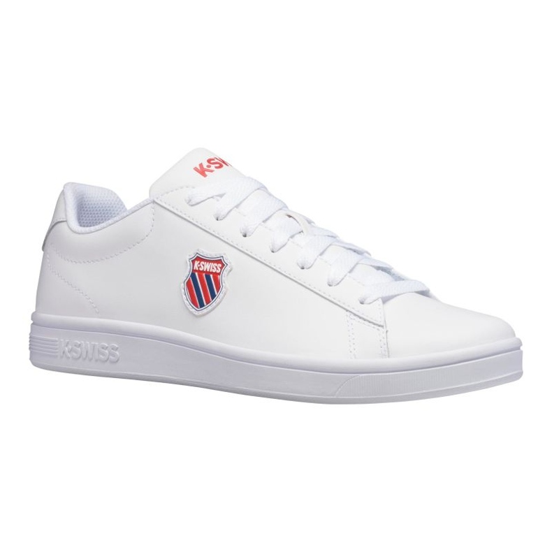 Zapatillas K-Swiss Court Shield 06599-113-M blanco 1 Zapatillas K-Swiss Court Shield 06599-113-M blanco 1