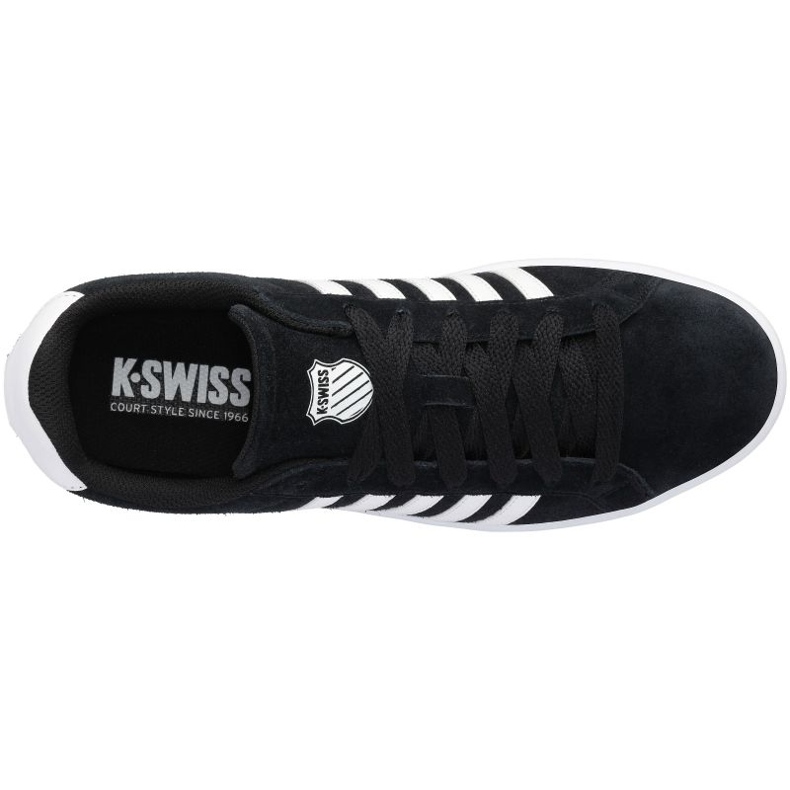 Zapatillas K-Swiss Court Tiebreak Sde 07012-002-M negro 1 Zapatillas K-Swiss Court Tiebreak Sde 07012-002-M negro 1
