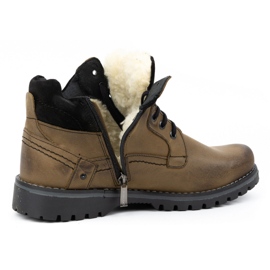 KOMODO Botas invierno hombre piel 885 verde oliva 5 KOMODO Botas invierno hombre piel 885 verde oliva 5
