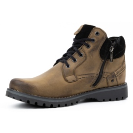 KOMODO Botas invierno hombre piel 885 verde oliva 1 KOMODO Botas invierno hombre piel 885 verde oliva 1