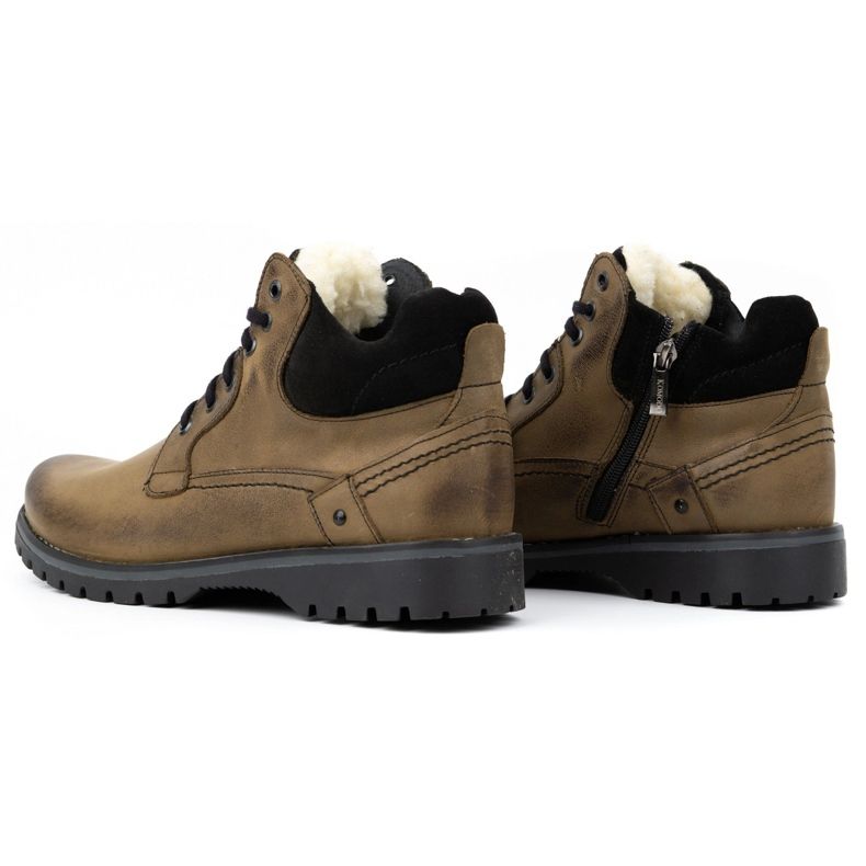 KOMODO Botas invierno hombre piel 885 verde oliva 3 KOMODO Botas invierno hombre piel 885 verde oliva 3