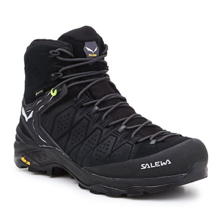 Salewa Zapatillas trekking Ms Alp Trainer 2 Mid Gtx 61382-0971 negro 1 Salewa Zapatillas trekking Ms Alp Trainer 2 Mid Gtx 61382-0971 negro 1