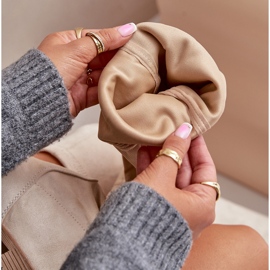 Erynn Botas por encima de la rodilla de tacón plano confeccionadas en ante ecológico, beige Linnithia 2 Erynn Botas por encima de la rodilla de tacón plano confeccionadas en ante ecológico, beige Linnithia 2