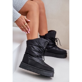 Botas de nieve con plataforma y cremallera Big Star OO274884 Negro 6