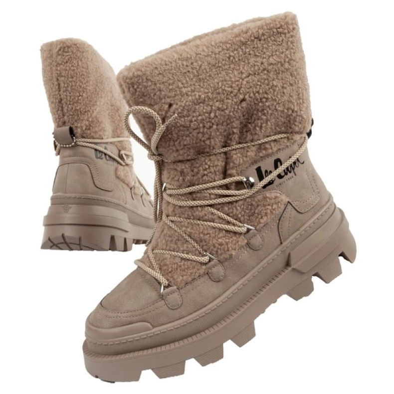 Botas de nieve Lee Cooper LCJ-24-47-3149L beige 1 Botas de nieve Lee Cooper LCJ-24-47-3149L beige 1