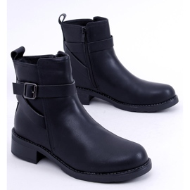Botines Chelsea lisos Mujer Rubio Negro 1