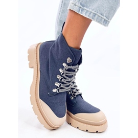 Zapatillas trekking Vander Azul 3