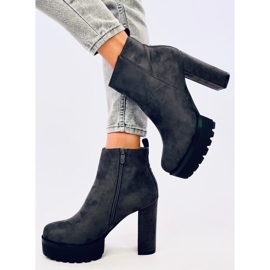 Botas con plataforma Rumma Grey gris 3