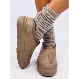 Botas de nieve cortas Jayden Khaki beige 5