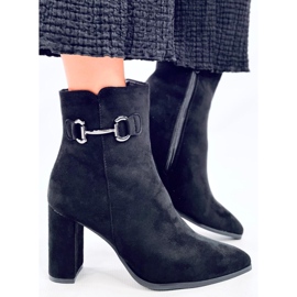 Botines Mahoni de ante negro 3