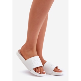 Chanclas de espuma para mujer Big Star OO274042 Blanco 4