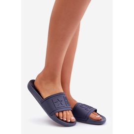 Chanclas de mujer Big Star DD274A269 Azul marino 1