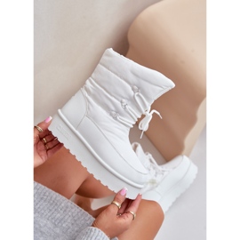 Botas de Nieve Plataforma Con Cremallera Big Star OO274886 Blanco 2