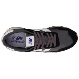 New Balance Zapatillas Hombre, Calzado Deportivo Lifestyle, Piel Ante, Negro (MS237GA) 1