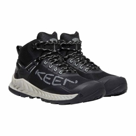 Zapatos KEEN Nxis Evo Mid Wp Glass KE-1025911 negro 1 Zapatos KEEN Nxis Evo Mid Wp Glass KE-1025911 negro 1