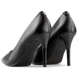 Salón de tacón alto para mujer, negro FL59B 4