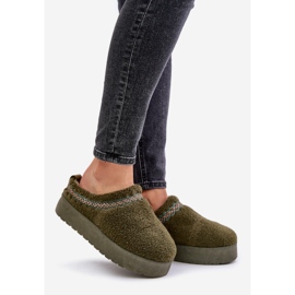 Botas de nieve con plataforma y pelo, tipo borreguito, Mesirra verde oscuro 1 Botas de nieve con plataforma y pelo, tipo borreguito, Mesirra verde oscuro 1