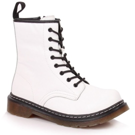 Botas de piel con aislamiento Filippo W PAW77B blanco amarillo 7