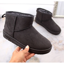 Botas de nieve con plataforma Big Star INT1749C, gris 1