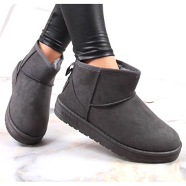 Botas de nieve con plataforma Big Star INT1749C, gris 2